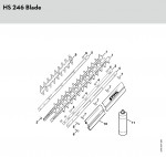 Stihl HS 246 Hedgetimmers Spare Parts